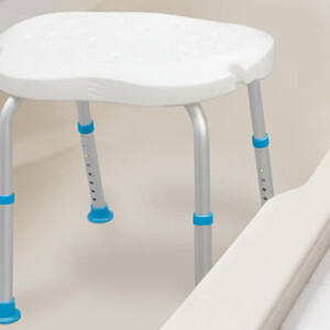 Asientos de bañera sin respaldo, de forma ergonómica, AquaSense®