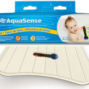 Tapete de Baño con Indicador de Temperatura Incorporado, AquaSense®