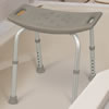 Adjustable Bath Seat without Back, by AquaSense®, Taupe