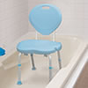 Bath Seats with Backrest, with Ergonomic Shape, by AquaSense®, Waterfal