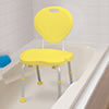 Siège de bain ergonomique avec dossier, par AquaSense®, rayon de soleil