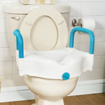 3-in-1 Raised Toilet Seat, by AquaSense®