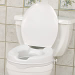 Raised Toilet Seats with Lid, by AquaSense®